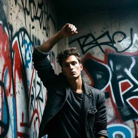 Example of the Grunge style